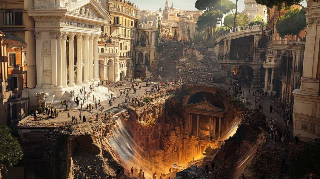 Rome A City Built In Layers