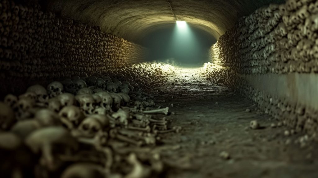 The Crying Child Ghost Paris Catacombs